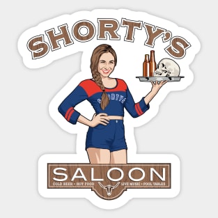 Shorty's Saloon Sticker